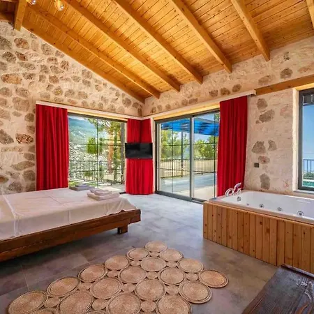 ヴィラ Kalkan Maja Private カシュ